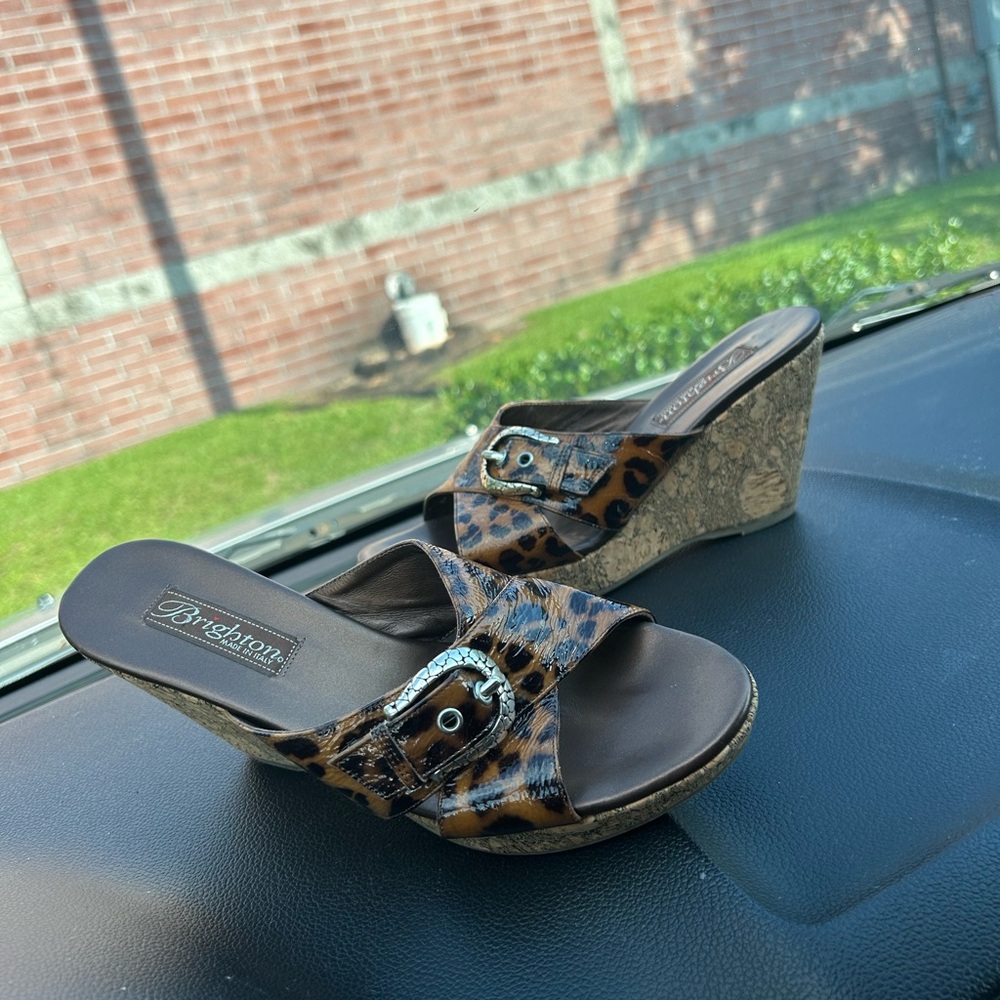 Brighton Brown Wedge Shoes